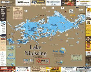 Lake Nipissing – West End | Ontario Lake Maps